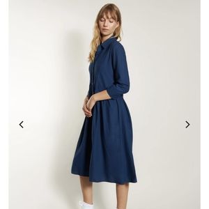 Good for Sunday Linen Dress NWT